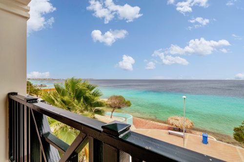 Appartementen met zeezicht op Bonaire