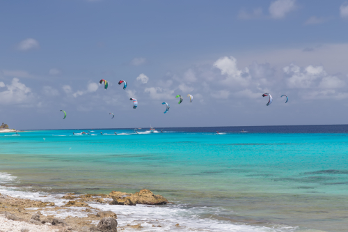 Bonaire Vacation Tips: kitesurfing at Atlantis Beach