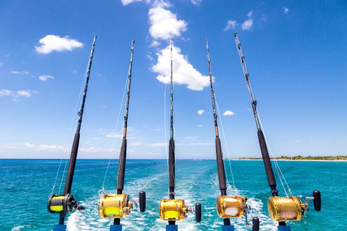 Diepzeevisboten op Bonaire