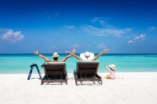 Enjoying the sun in the Caribbean Netherlands