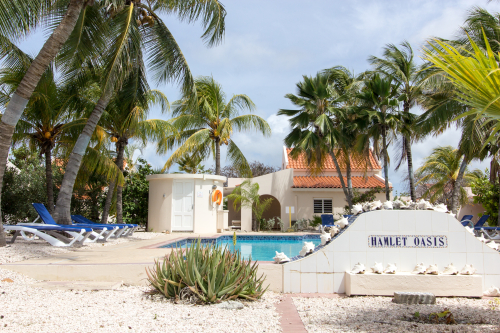 Te koop op Bonaire: appartement op het Hamlet Oasis Resort