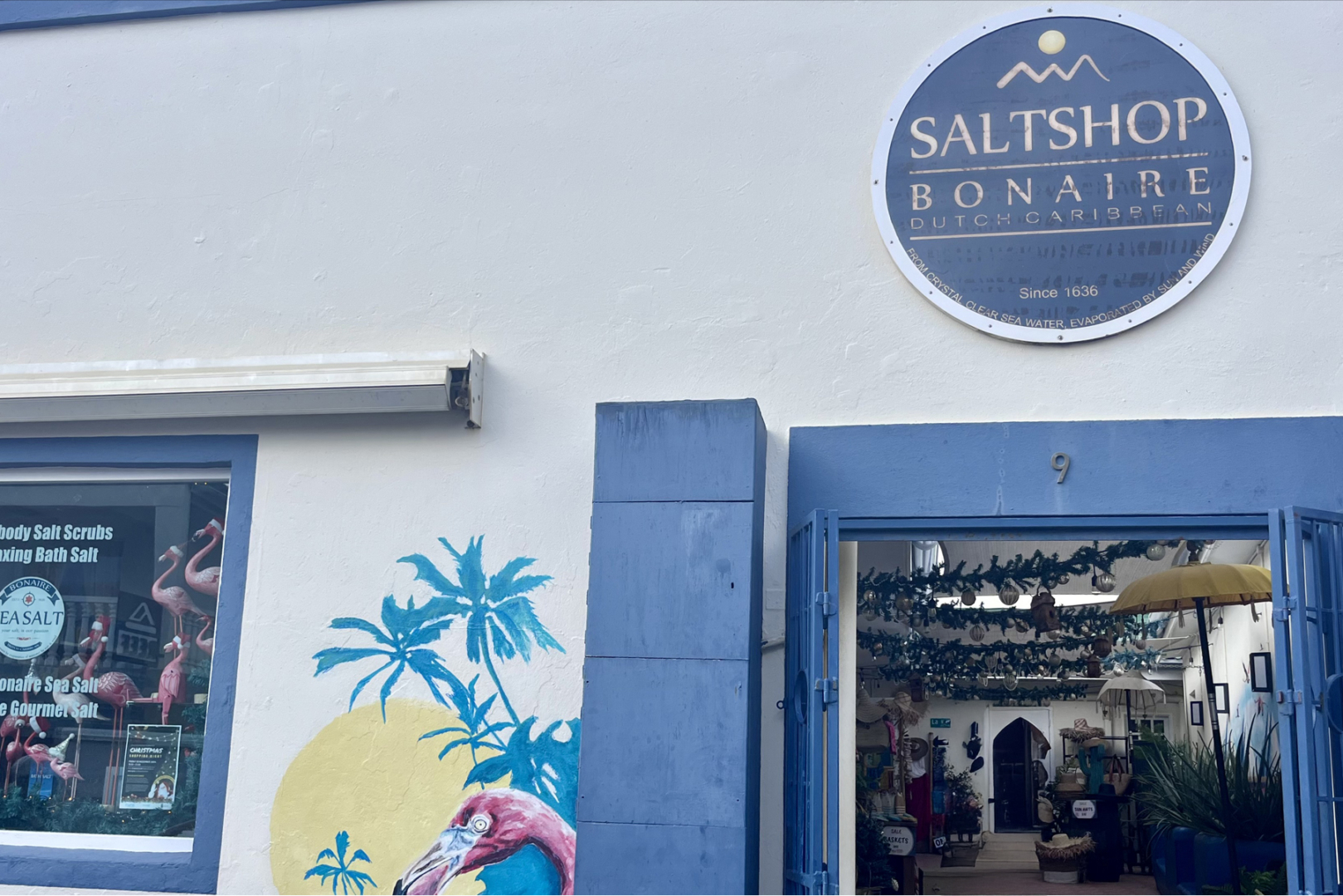 Saltshop store on Bonaire