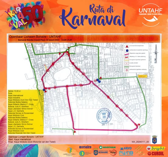 Carnival Route 2025