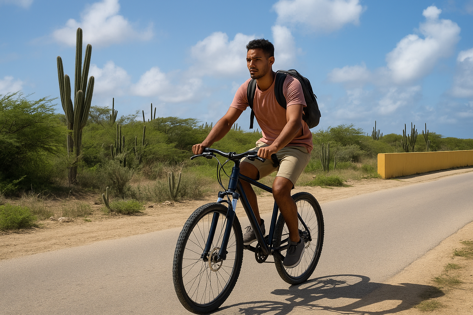Fietsen op Bonaire