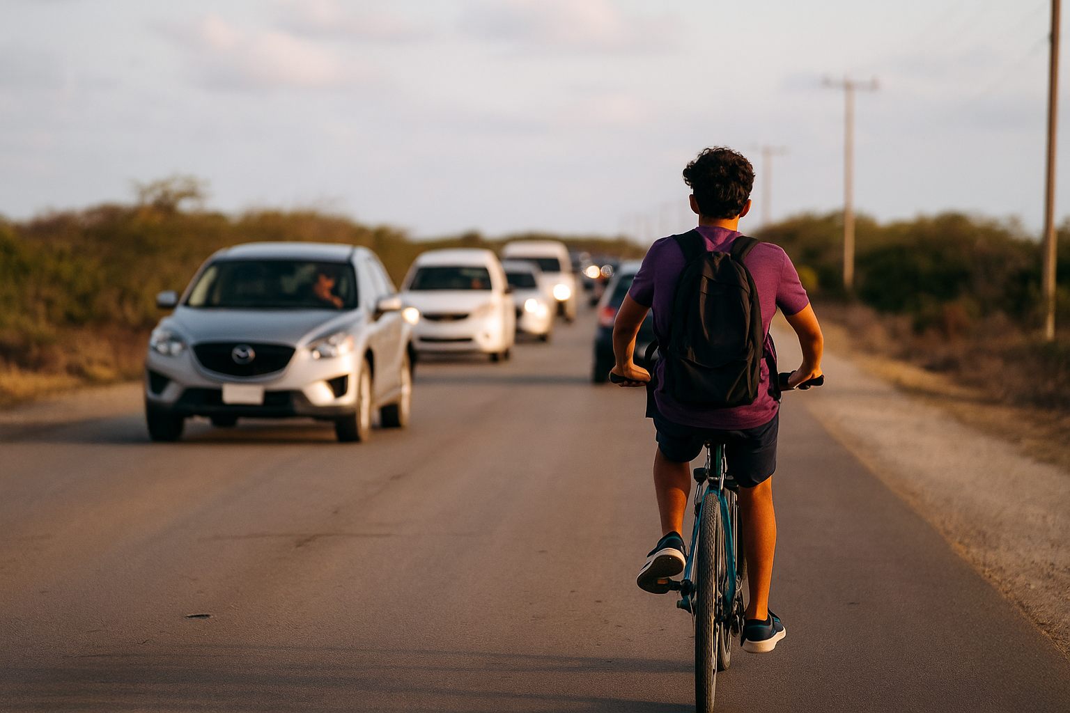 Fietsen op Bonaire