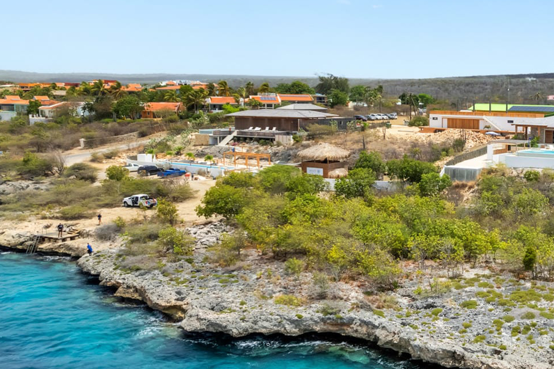 Bonaire duiklocaties: Oil Slick Leap