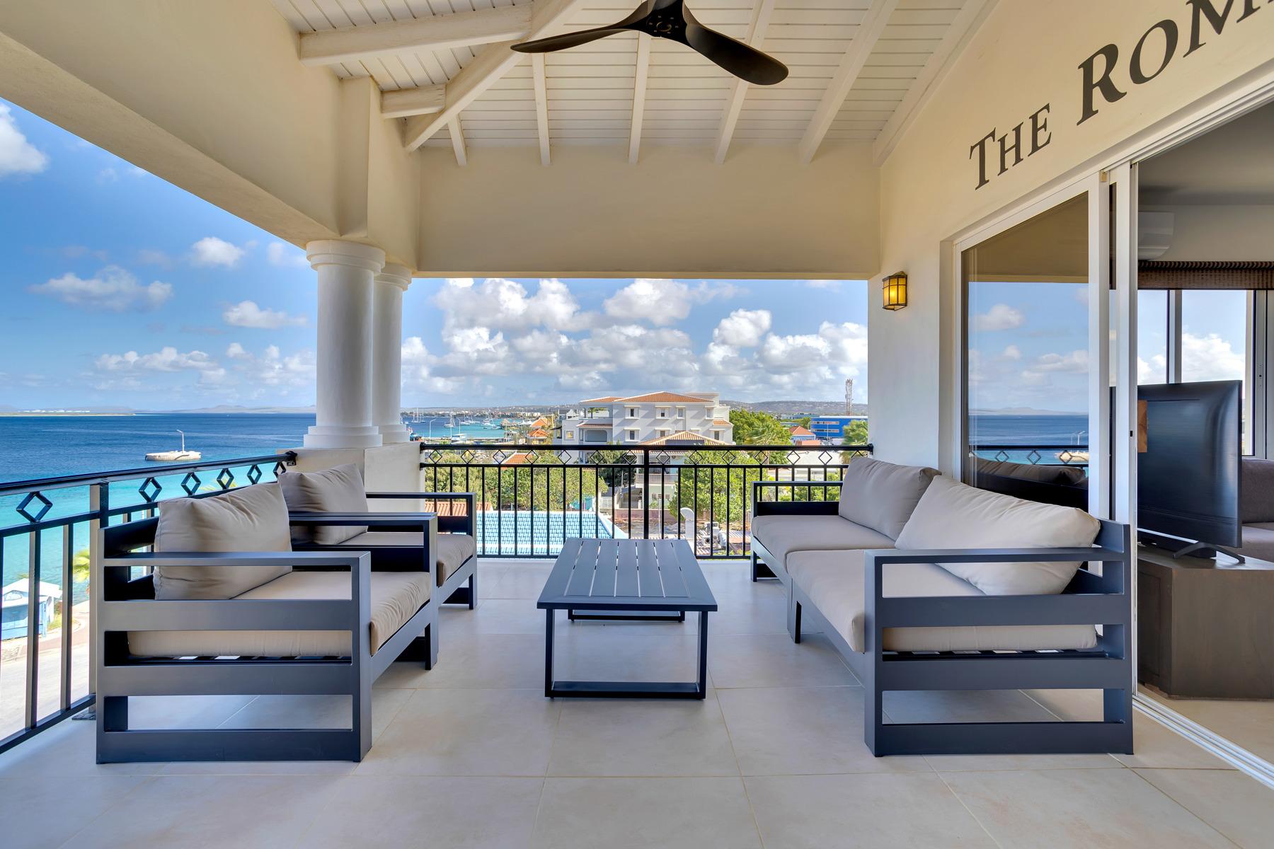 Curated visual reference: Exclusive Penthouse Rentals With Private Guest Accommodations Reference: The Roman Penthouse With A Stunning Sea View And Refreshing